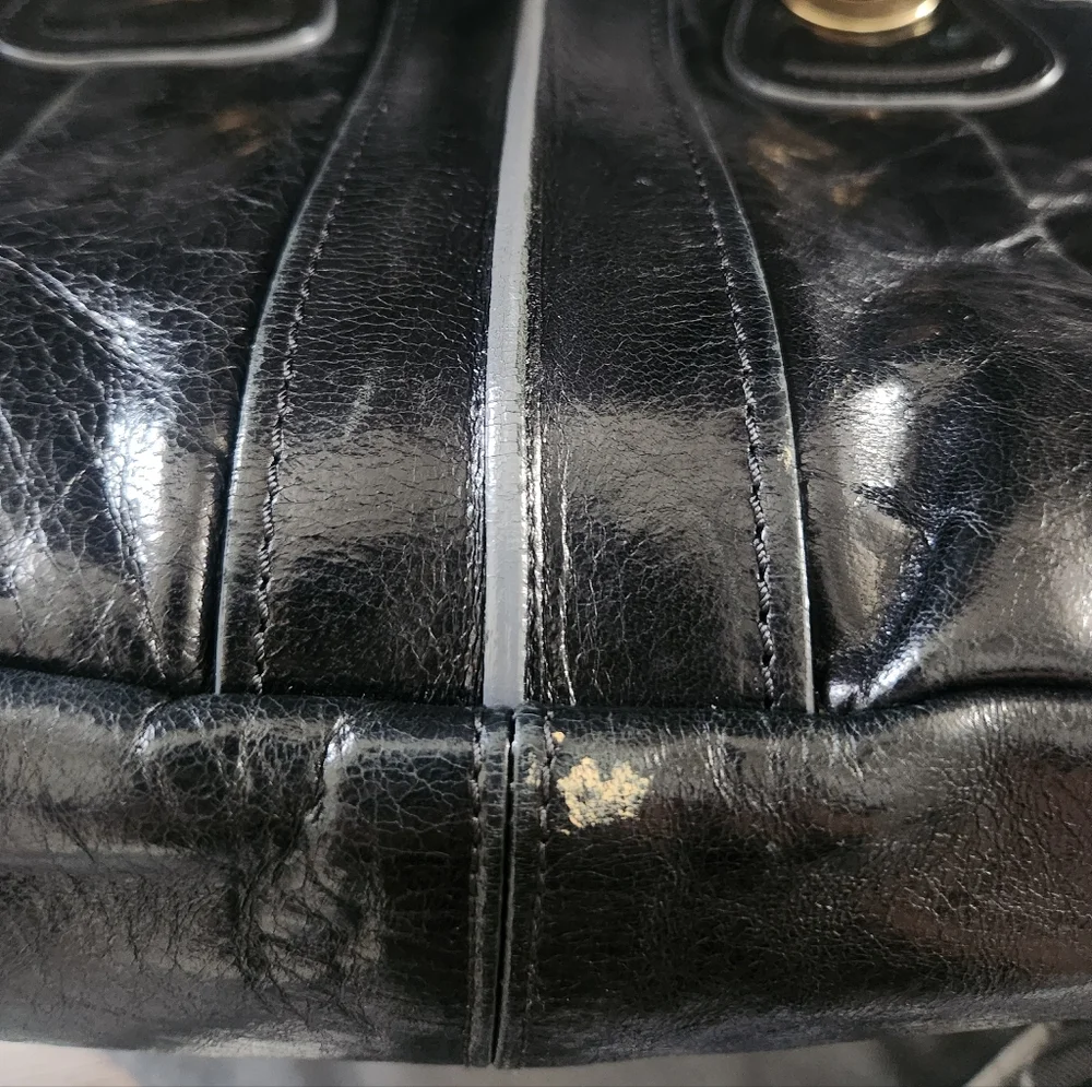 Chloé Heloise Vintage Satchel Handbag - Picture 11 of 12
